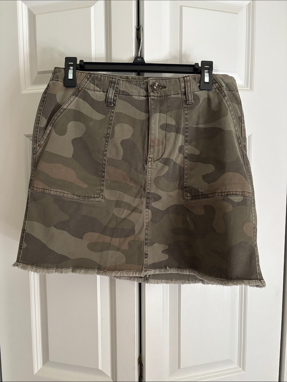 Natural Reflections Camouflage Mini Skirt